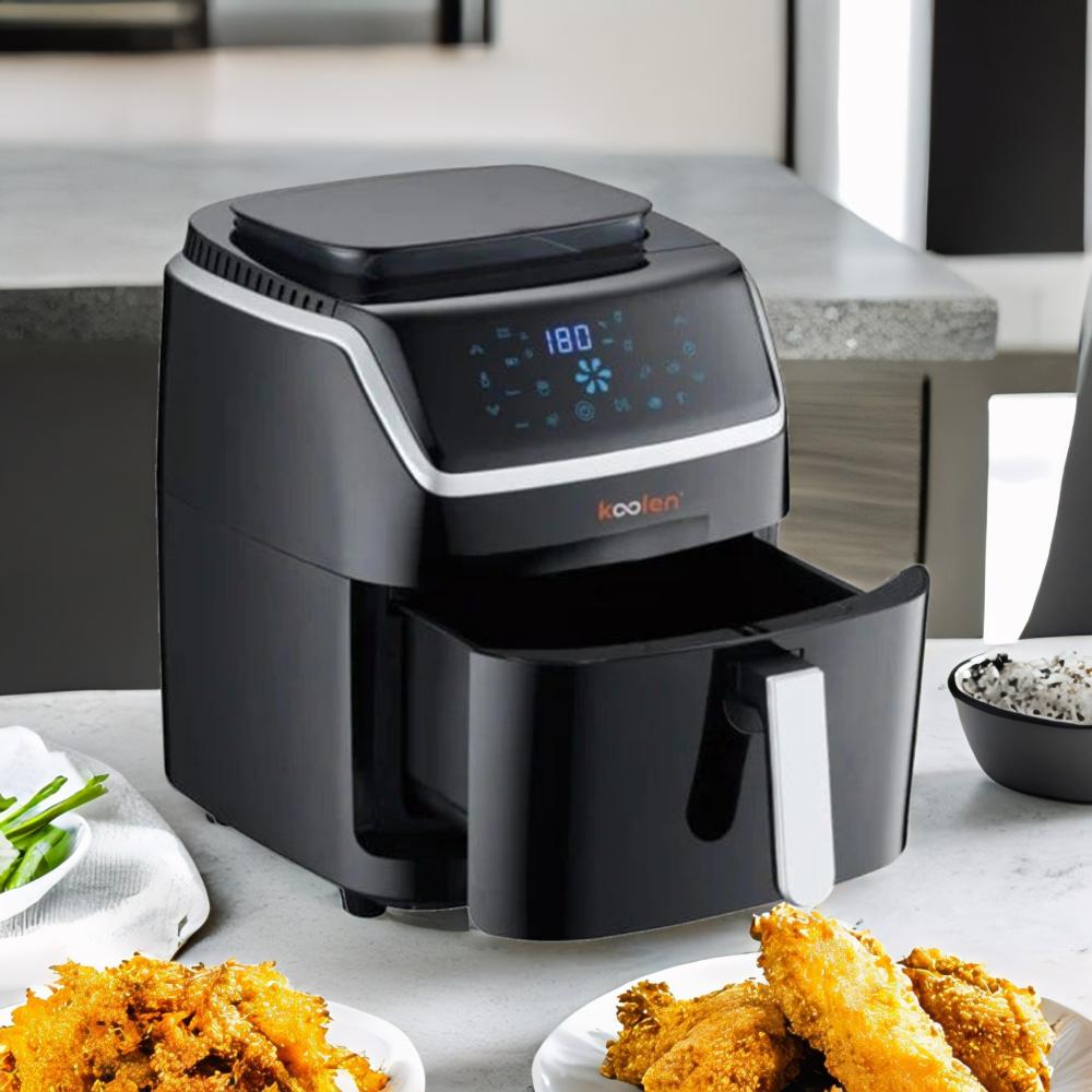 قلاية هوائية بالبخار من كولين 7 لتر  1700 واط - أسود