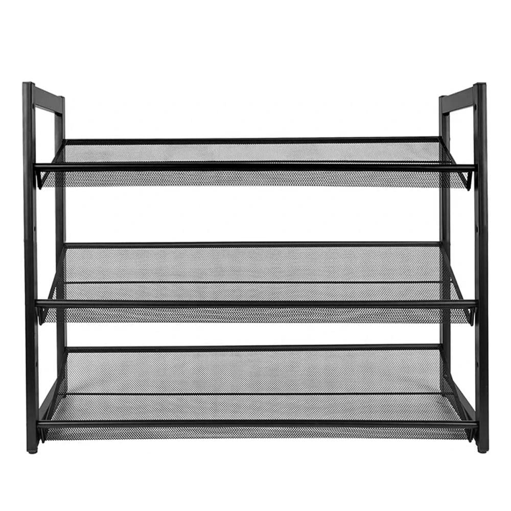 رف تنظيم شبكي 3 طبقات متعدد الاستخدام