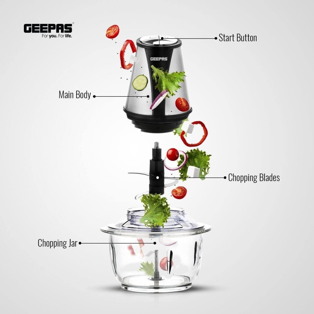 مفرمة خضار جيباس الكهربائية 400 واط