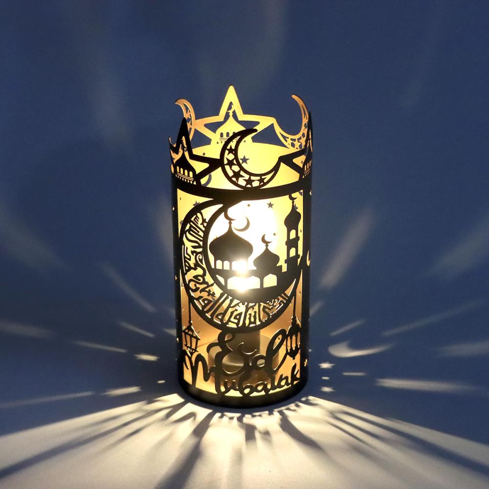 إضاءة زينة رمضانية أنيقة للركن الرمضاني