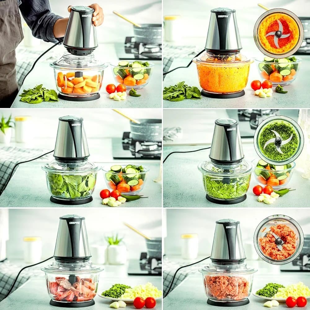 مفرمة خضار جيباس الكهربائية 400 واط