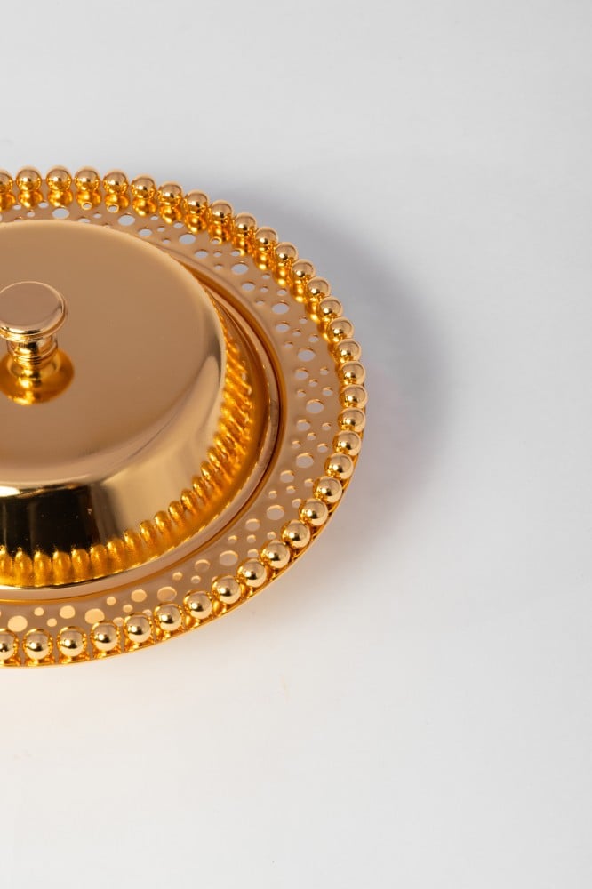 تمرية دائرية ذهبية
