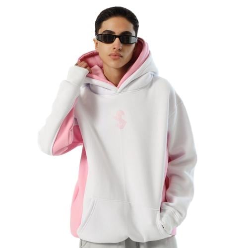 Hoodie off white pink