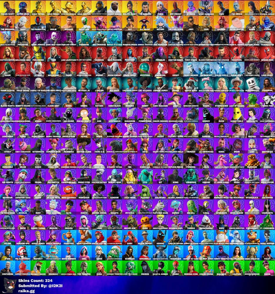ترافس+325سكن+اكس كريتوس+حفل+سكنات نادره+ملغم شوب+حصريات+ايتمات نادره+حساب فل الفل حفل ملكي حصريات