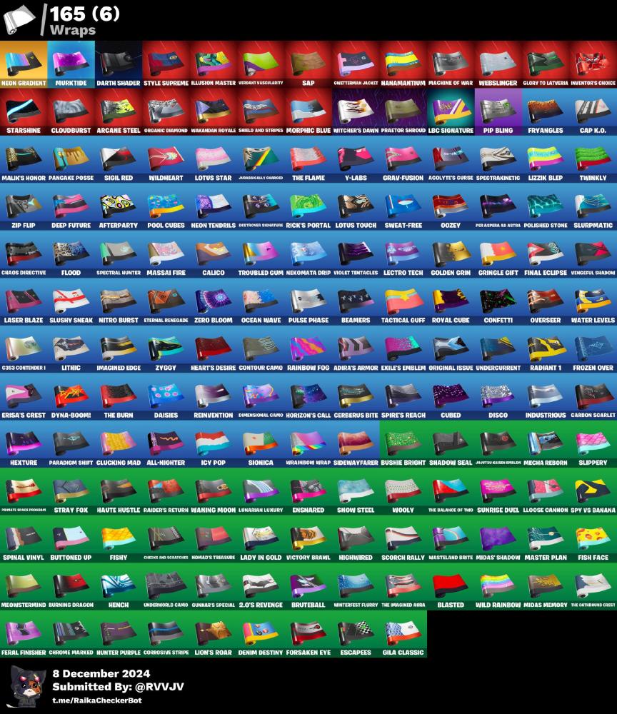 228 سكن + فل نوااددر + سكنات نادره + اكس كريتوس +حزمه نادره جدا + اكسات نادره + سكنات عرق ونادره