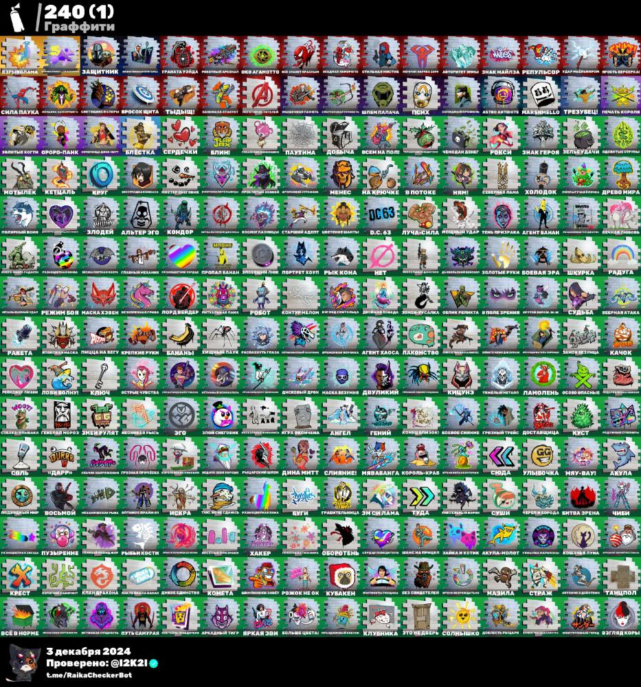 212 سكن + فل نوادر + 68 شي نادر + طور الزومبي القديم + رقصات لها 1000 يوم م نزلت +اكس الحلاوه