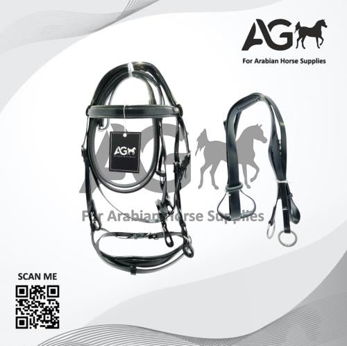 لجام AG مع الصدريه اللون اسود