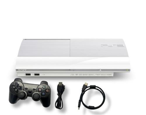 سوني3 سوبر سليم معدل أبيض PS3 white HEN | 500GB (ت...