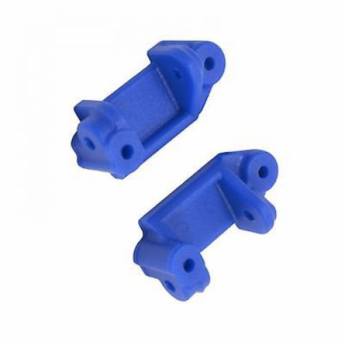 RPM Traxxas 30 Deg Front Caster Blocks (Blue) for RC 80715