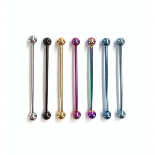 14g Industrial Straight Barbell