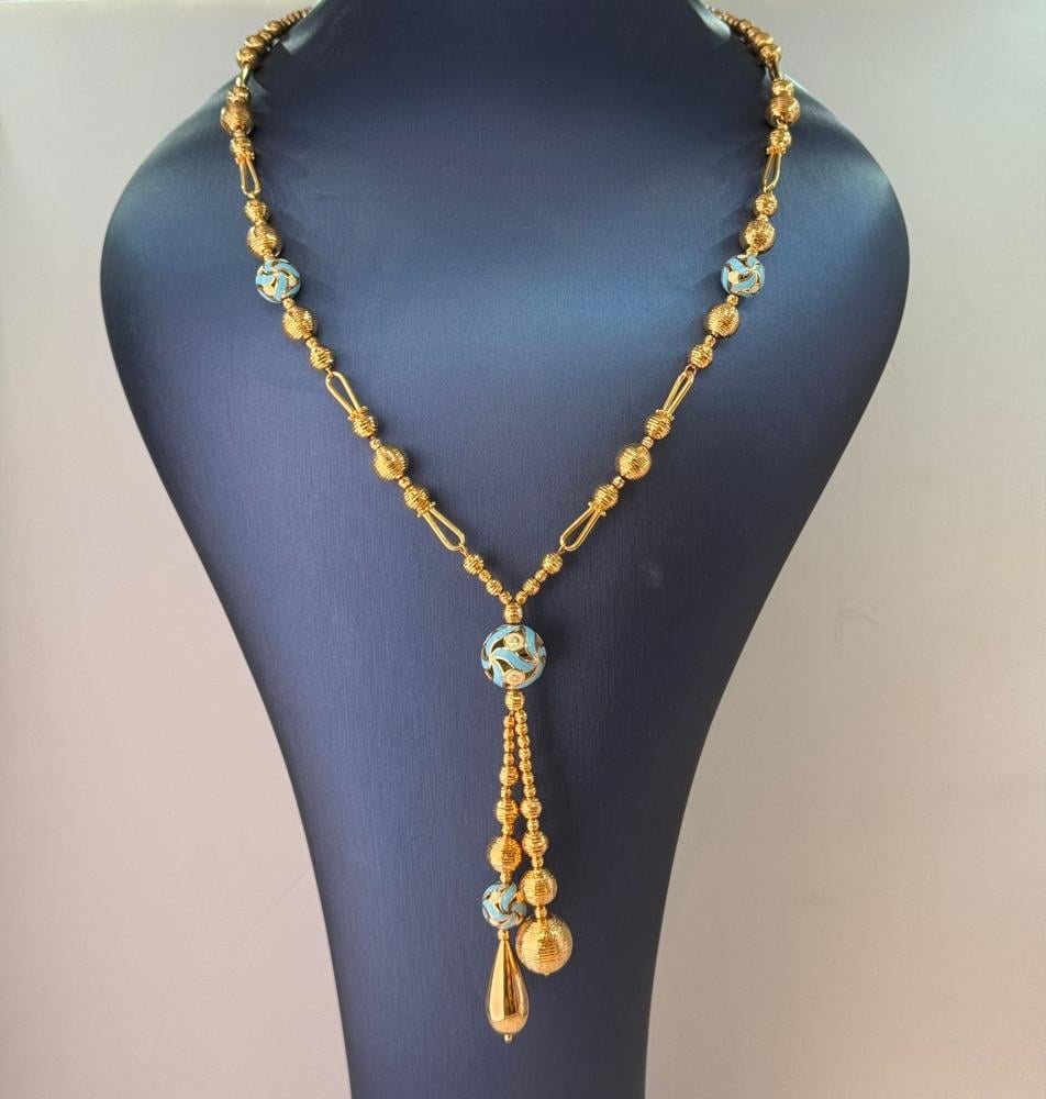 سبحه ذهب عيار 21