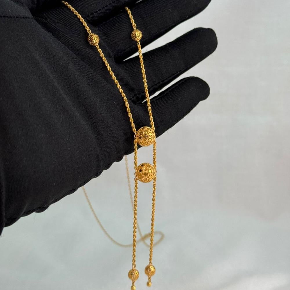 Gold rosary, weight: 6.23