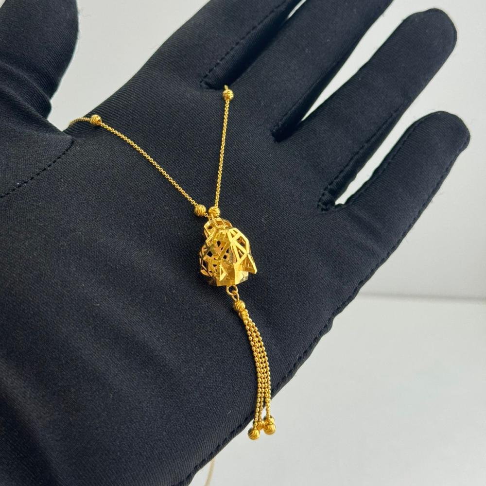 عقد رأس الثعبان رمز القوة والجاذبية- عيار21.