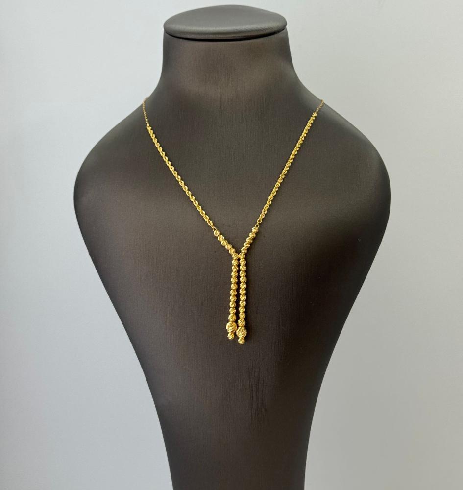 21 karat gold necklace Cedar Jewel