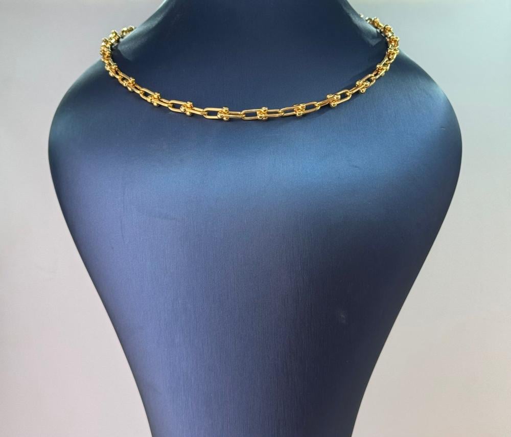 Tiffany Gold Necklace 21K Cedar Jewel