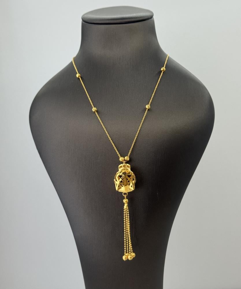 عقد رأس الثعبان رمز القوة والجاذبية- عيار21.