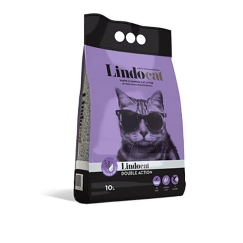 ليندوكات العطر المزدوج رمل للقطط 10 لتر