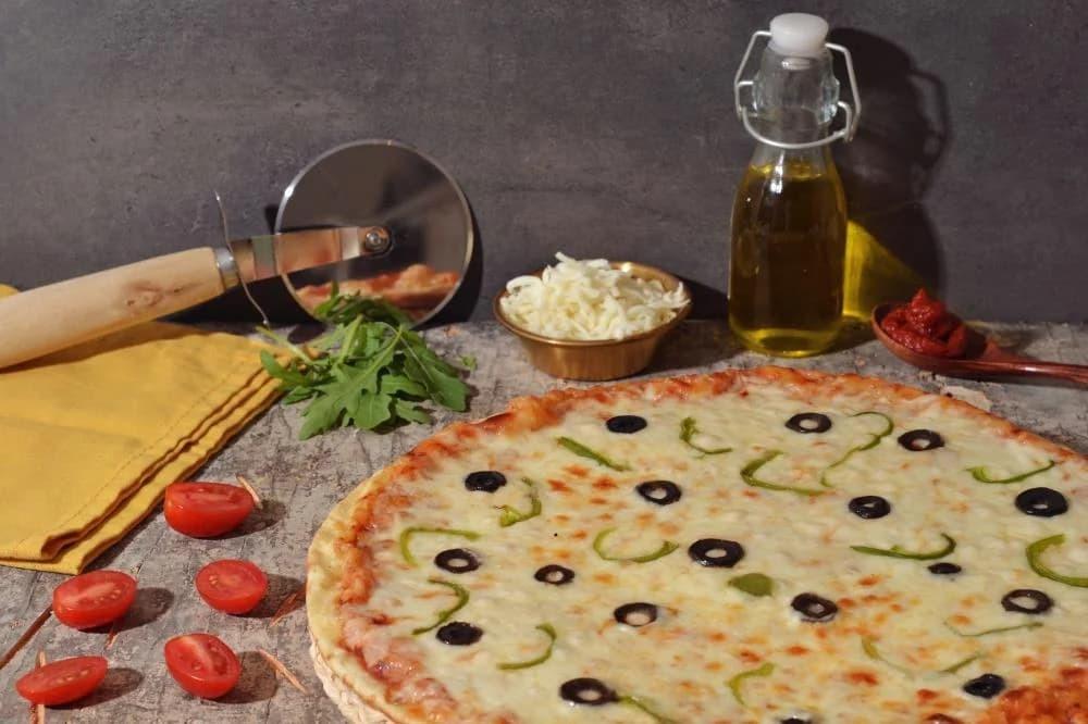 بيتزا الخضار السريعة