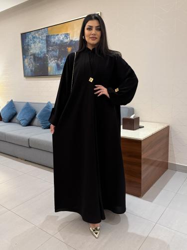 عباية نسائي مع طرحة F-309