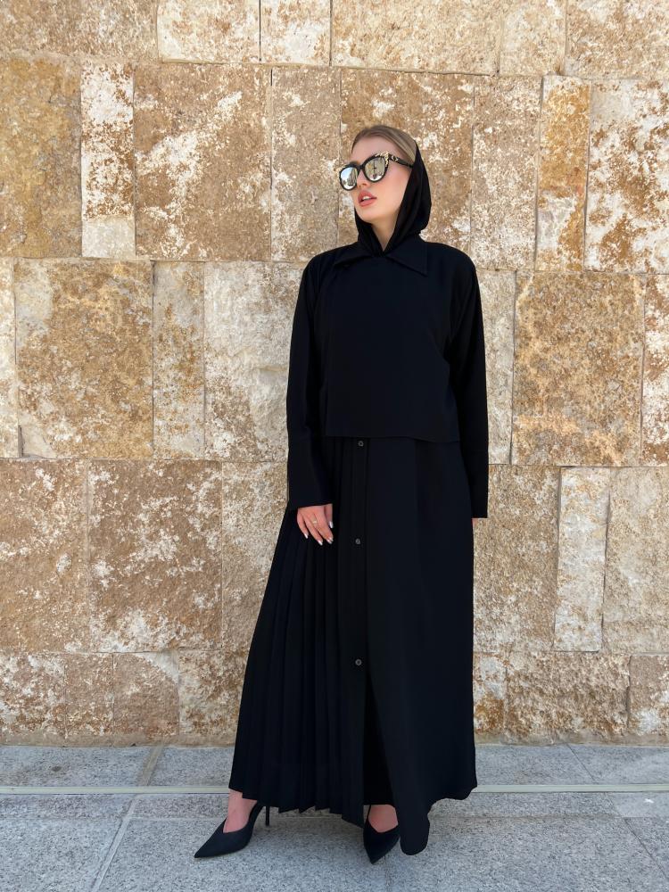 عباية نسائي مع طرحة S564