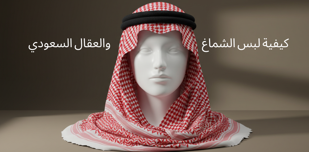 كيفية لبس الشماغ والعقال السعودي