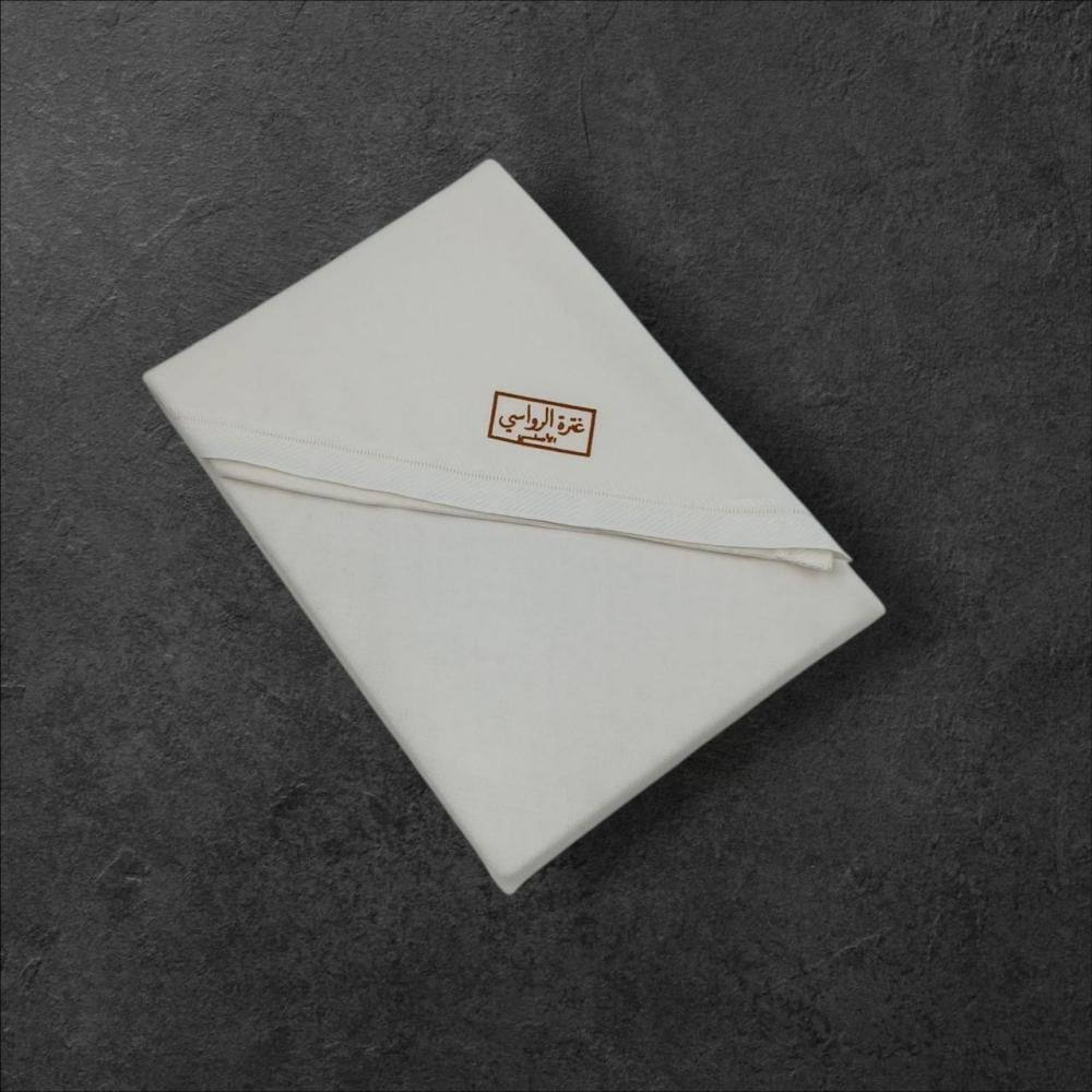 غترة صوف سادة بيج الرواسي 902