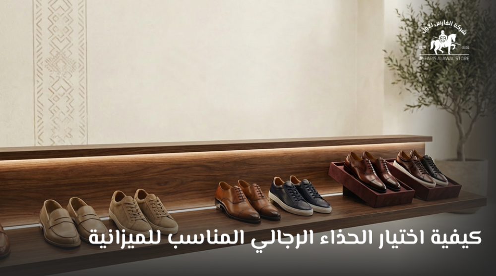 اختيار الحذاء الرجالي المناسب