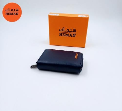 محفظة رجالية سحاب جلد من هيمان