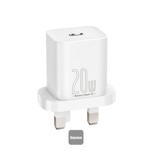 شاحن حائط Baseus Super Si سريع 20 واط بمنفذ USB-C...