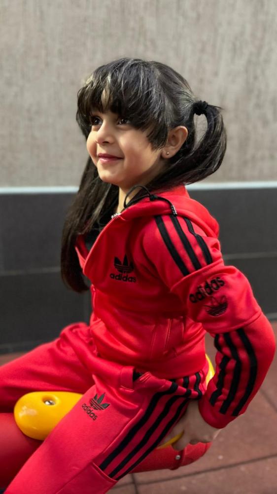 طقم اطفال احمر شتوي قطعتين(جاكيت/بنطلون)