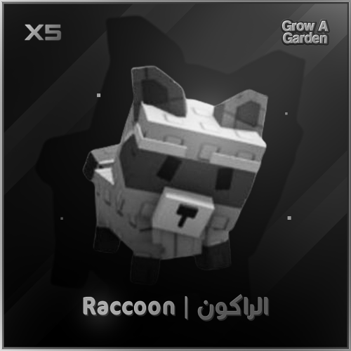 Grow A Garden | Raccoon الراكون