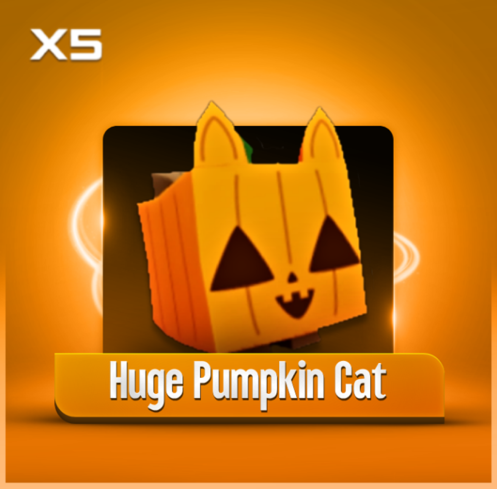محلي Pet Simulator 99 Huge Pumpkin Cat