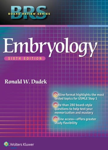 كتاب علم الأجنه BRS Embruology النسخة السادسة