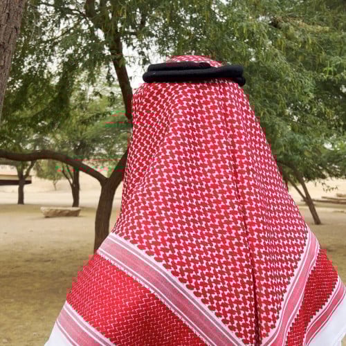 شماغ أحمر كلاسيك (2حبة)