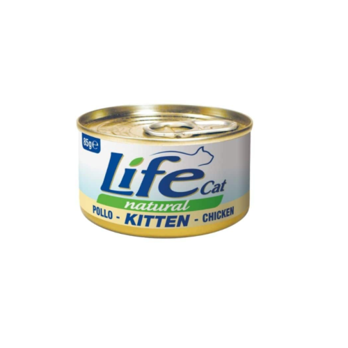 Life Cat للقطط الصغيره بالدجاج