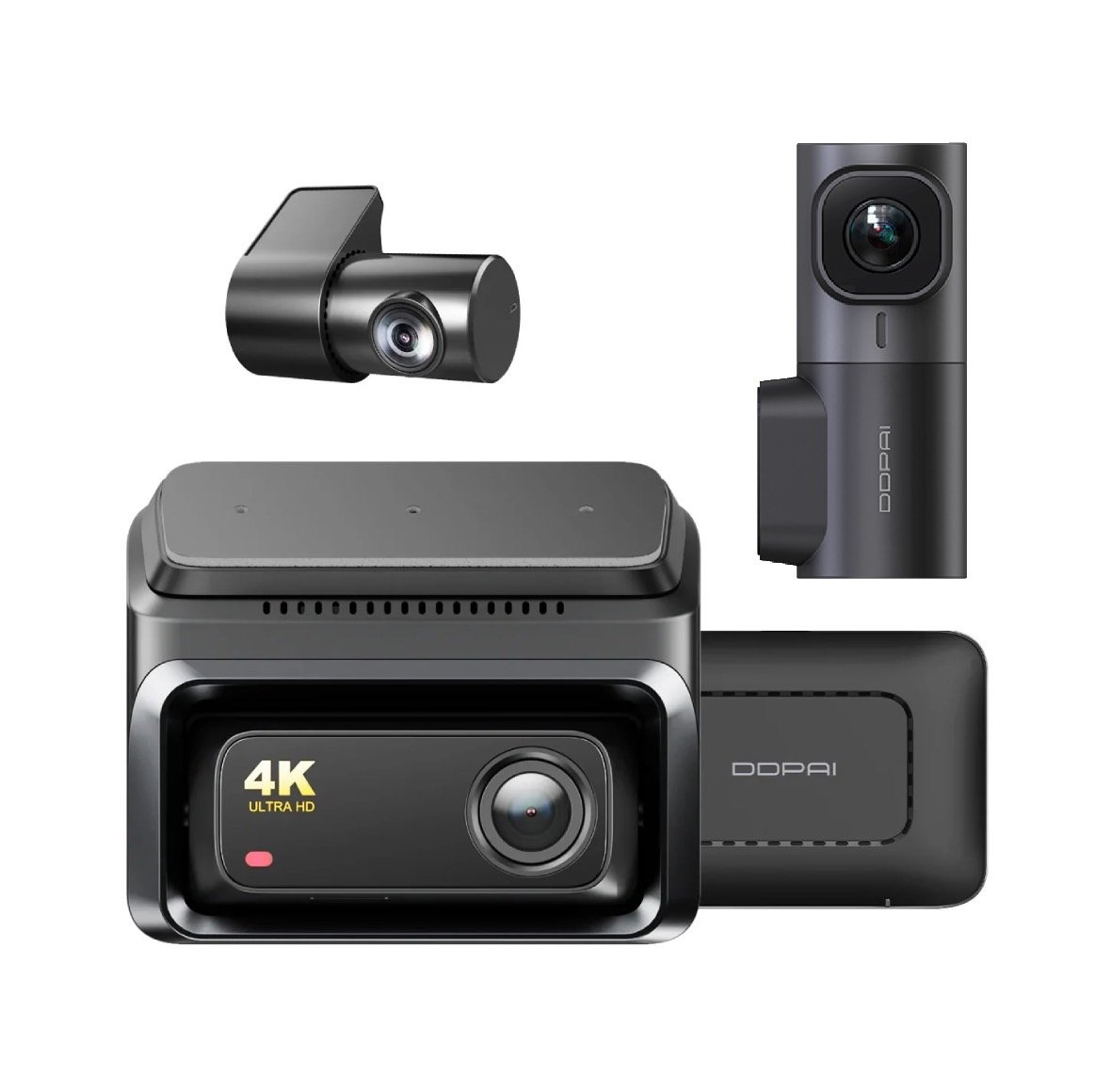 داش كام DDPAI Z60 GPS كاميرا امامية 4K خلفية