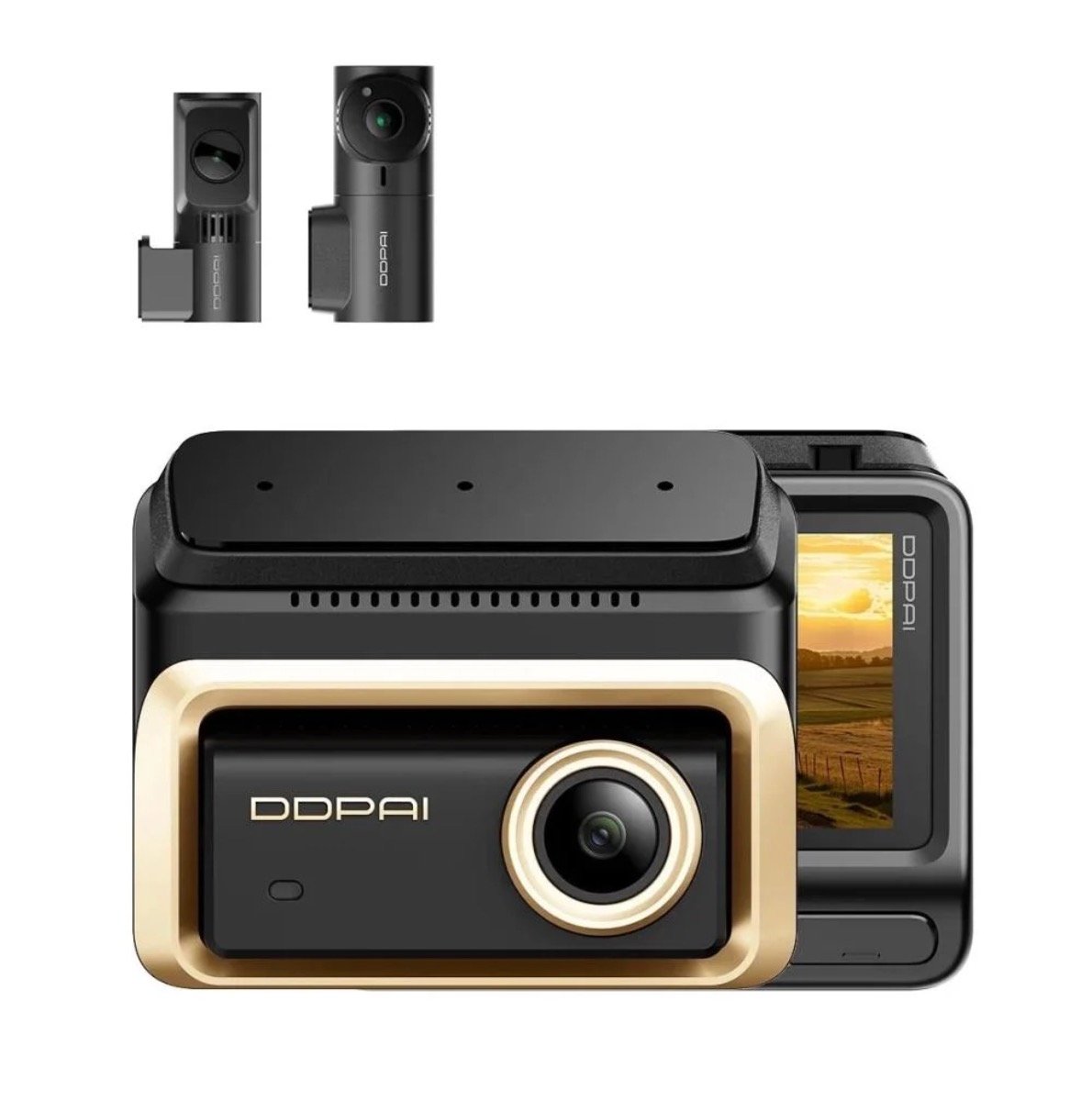 داش كام DDPAI Z90 Master GPS كاميرا امامية 4K خلفية 4K يدعم 4G