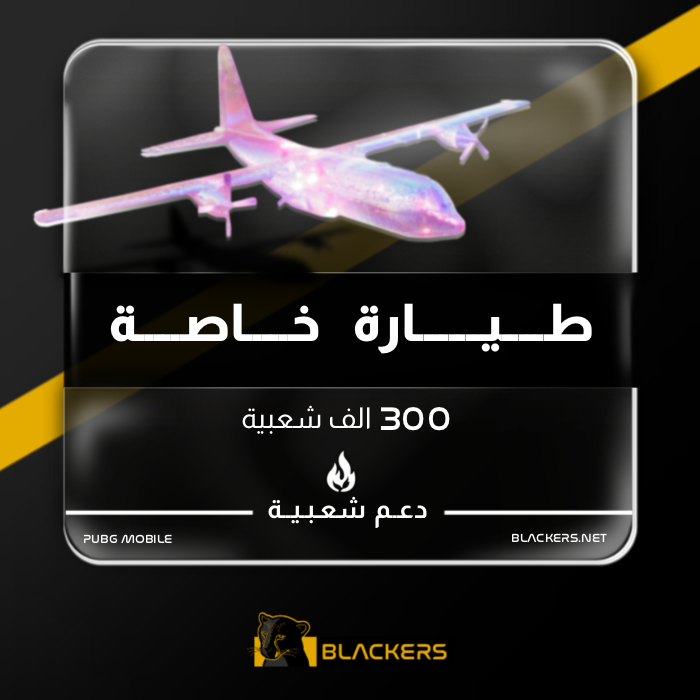 طيارة خاصة - 300 ألف شعبية