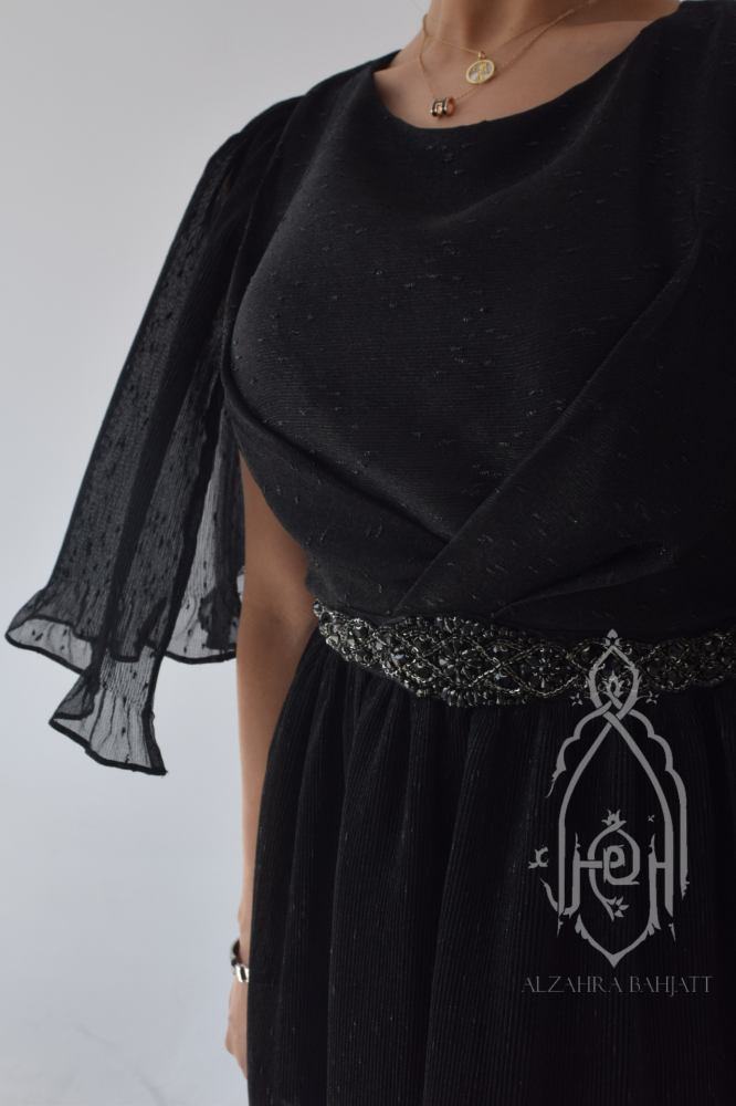 فستان سهرة أوغانزا بيليلسيه أسود