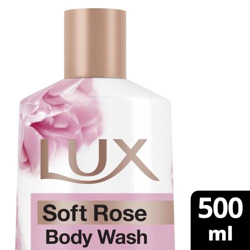 لوكس غسول الجسم عطري بالورد الناعم 500مل