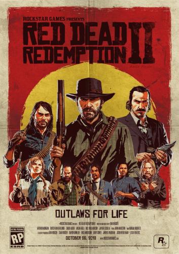 بوستر ريد ديد / Red Dead Redemption