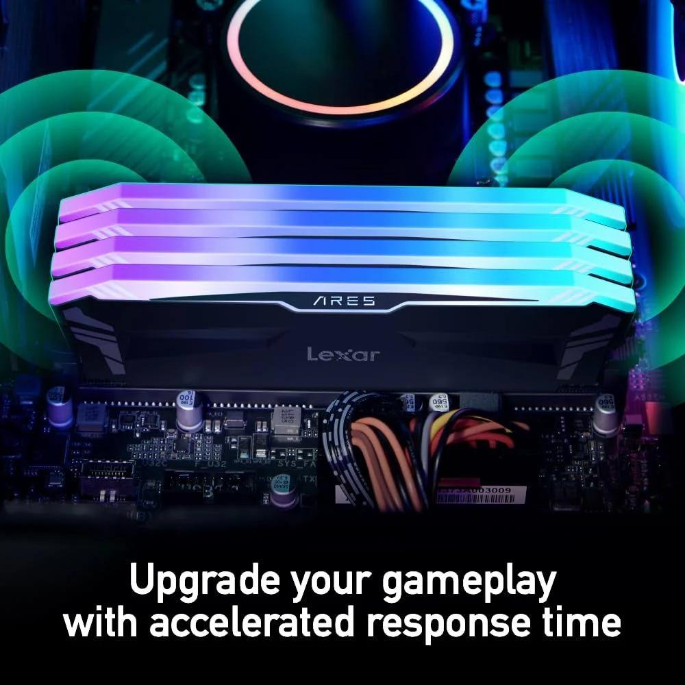 رامات ليكسار- ذاكرة عشوائية  RAM DDR4 RGB من اريس 16GB (8GB×2)