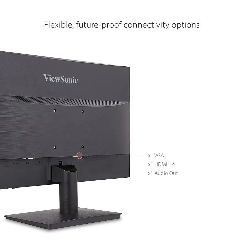شاشة (view Sonic VA1903H) - 19 بوصة بدقة WXGA 1366x768 مع منافذ HDMI و VGA