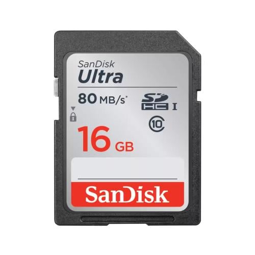 SanDisk - ذاكرة كاميرا (Ultra SDHC) 16 جيجا بايت