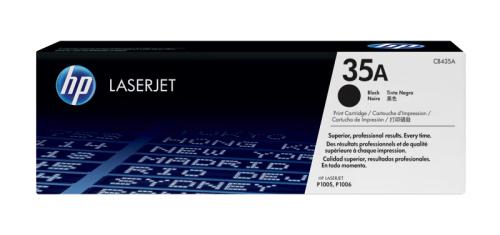 اتش بي - خرطوشه حبر ليزر أصلي أسود HP 35A CB435A