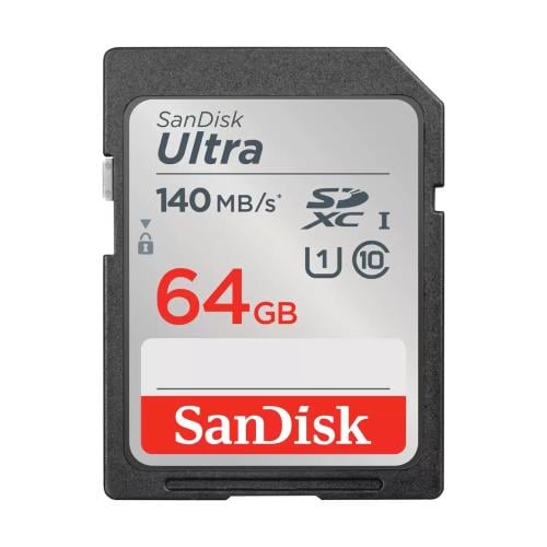 SanDisk - ذاكرة كاميرا (Ultra SDHC) 64 جيجا بايت