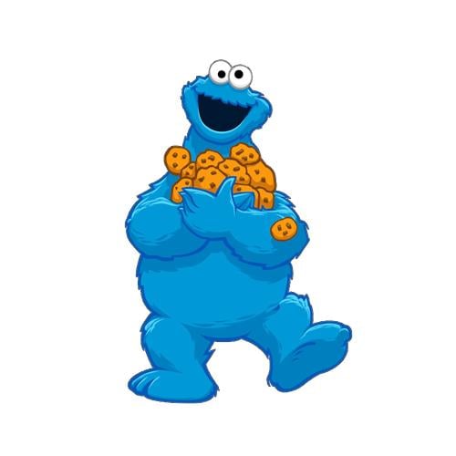 مغناطيس ثلاجة -Cookie Monster