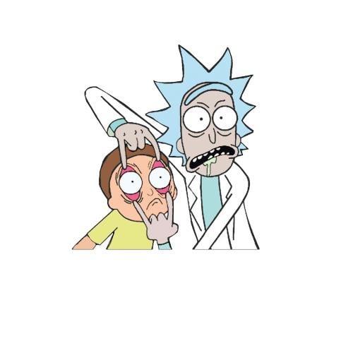 مغناطيس ثلاجة- Rick & Morty