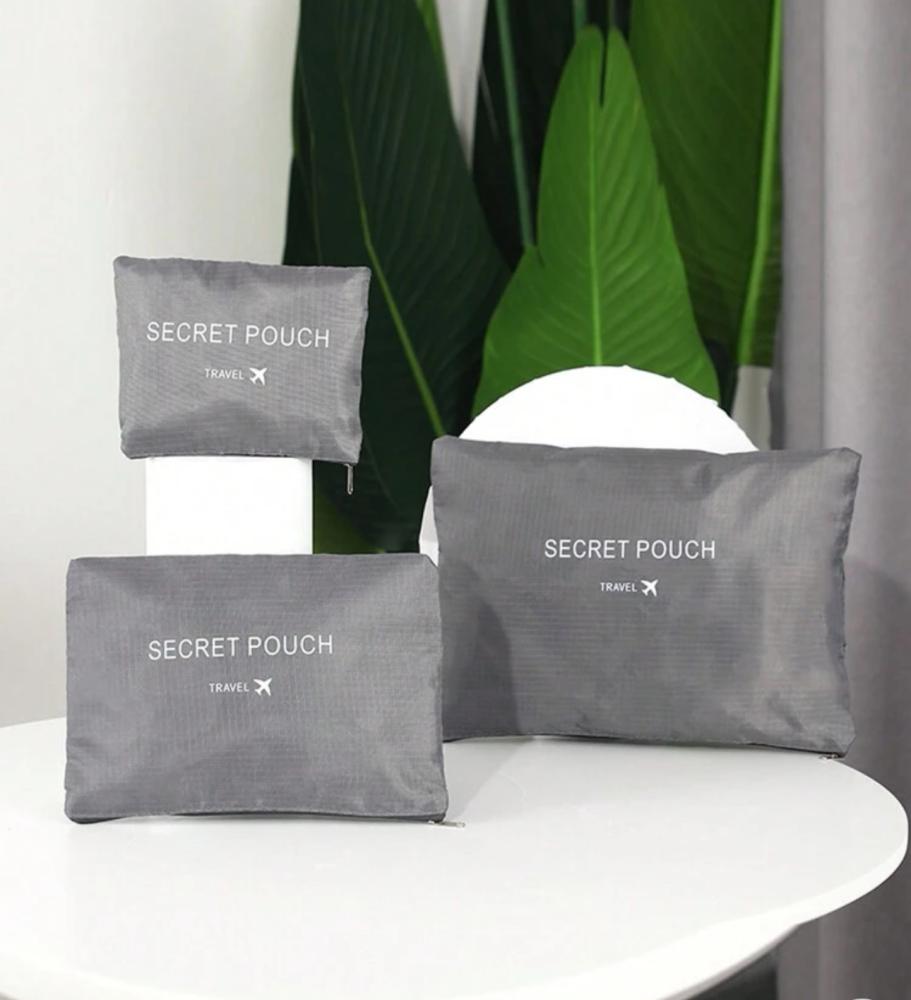 مجموعة حقائب تخزين للسفر مكونه من ٦ قطع