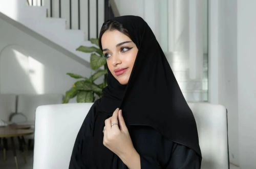 طرحة خط ساتان